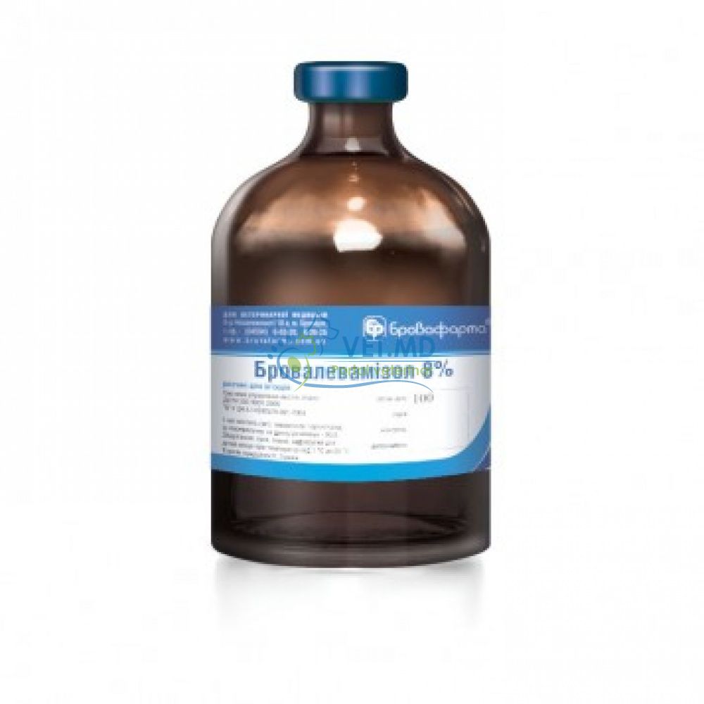 Brovalevamisol 8% soluție, 20 ml